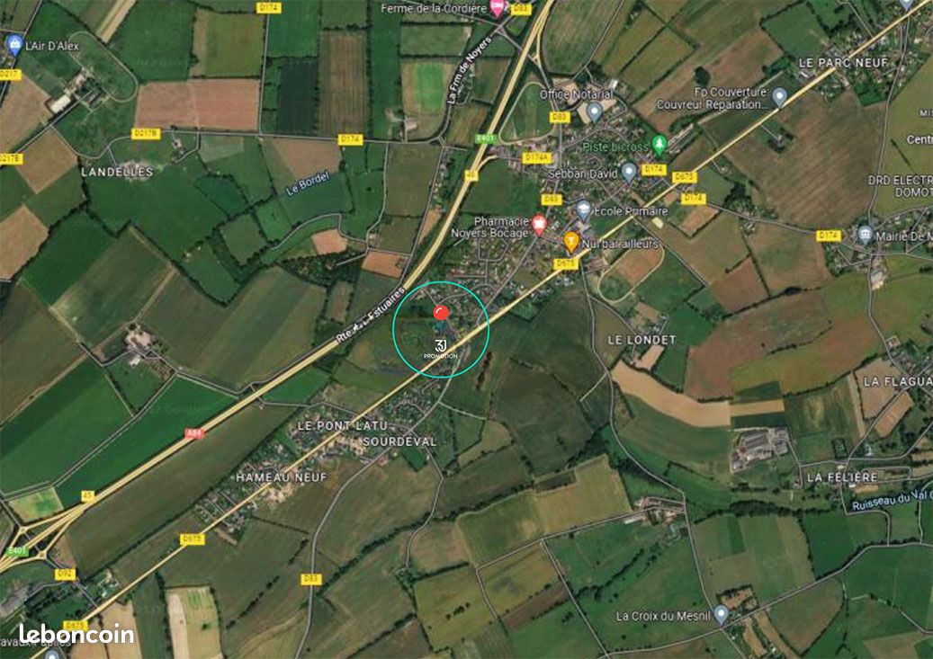 Terrain 550 m² Val D Arry · à Val d'Arry · 74 900 €
