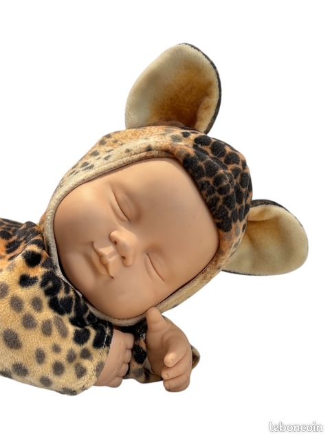 Jouet de Collection Poupée Anne Geddes Bébé Léopard (image 2)