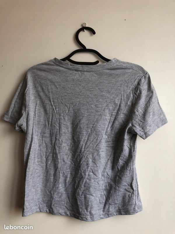 Teeshirt gris Gémo S (image 2)