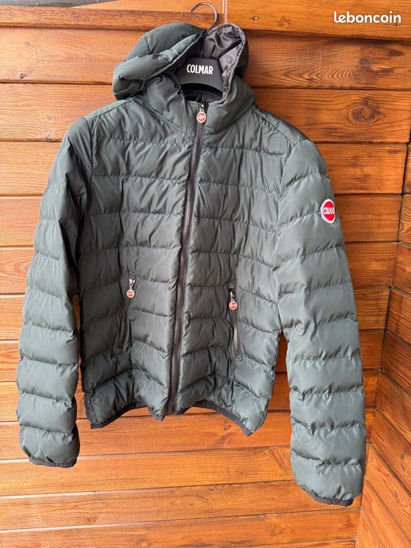 🧥 Veste / Doudoune Colmar Vert Brillant en très bon état (image 1)