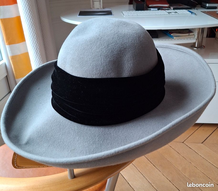 chapeau Borsalino Bord baissé - Feutre pliable Reference : 3870 | Chapellerie Traclet