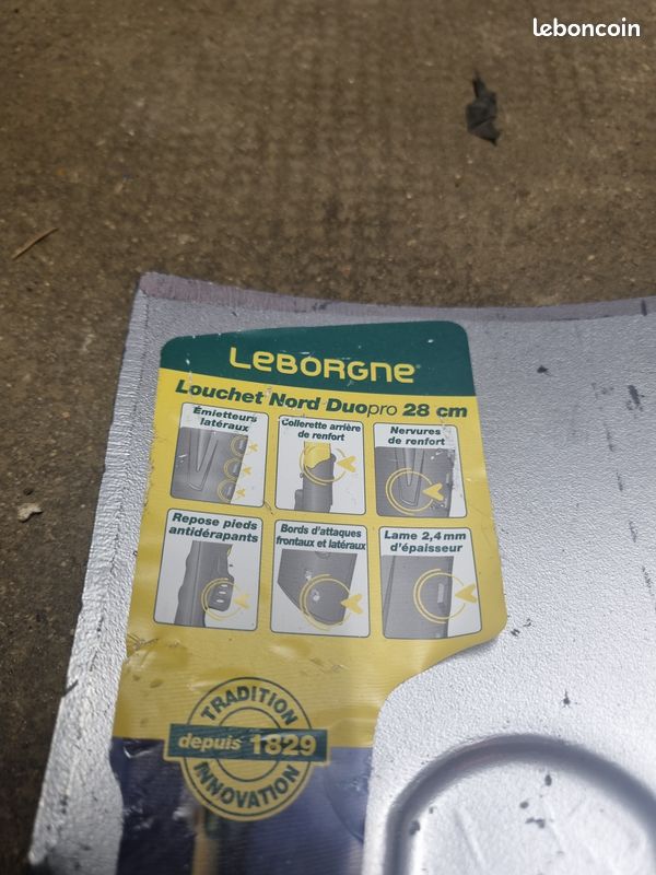 Louchet LEBORGNE neuf pépiniériste beche pelle (image 2)