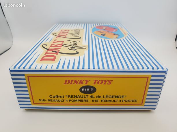 COFFRET COLLECTOR DINKY Toys Atlas Renault 4L De Légende 518P , Neuf