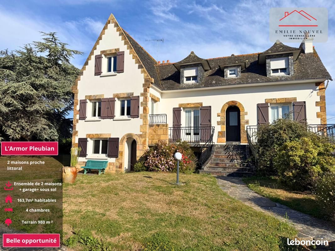 Maison 6 pièces 163 m² · à Pleubian · 163 m² · 343 500 €