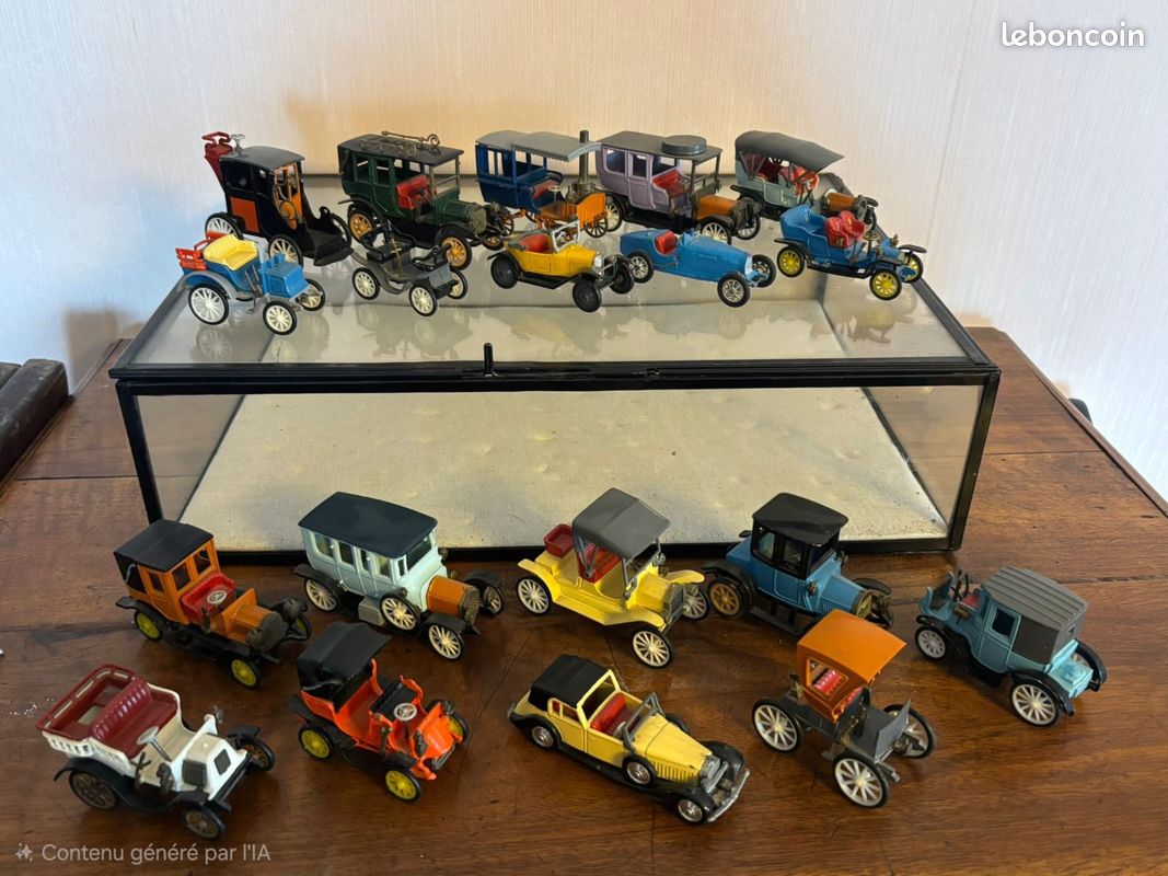 Lot de 3 voitures miniatures de collection marque RAMI