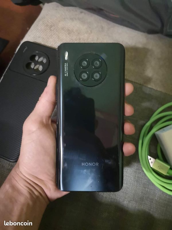 HONOR 50 LITE NOIR + coque en échange (image 2)