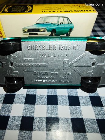 Dinky Toys Français Vintage - Chrysler Ou Simca 8 Au Choix - Modèle 1:43
