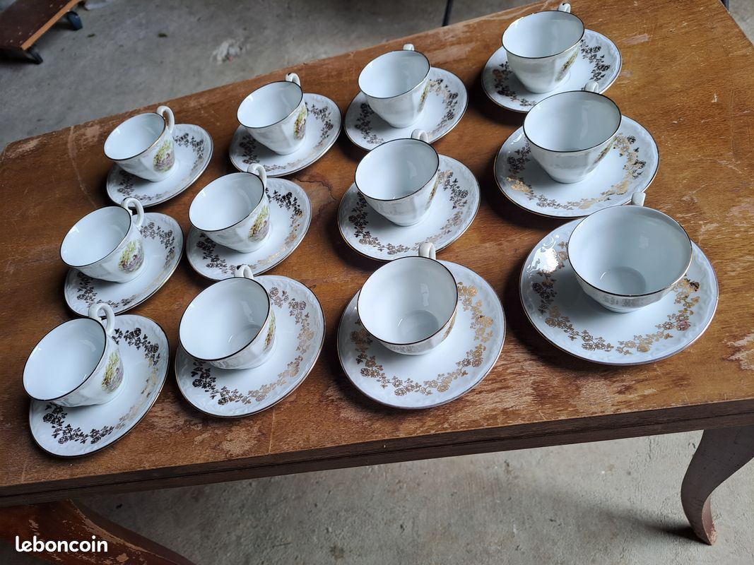 ILLY ART COLLECTION Kiki Smith 4 tasses et soucoupes à cappuccino En
