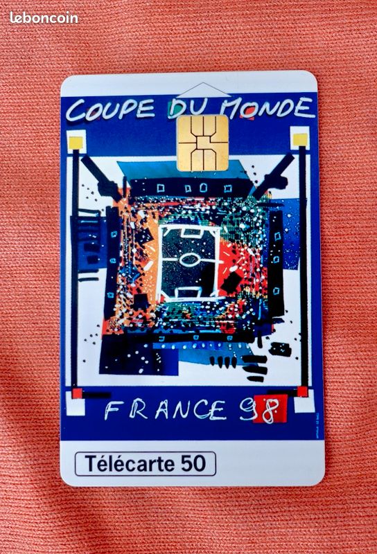Carte Postale Collector France 98 - Affiche Officielle De La Coupe Du Monde
