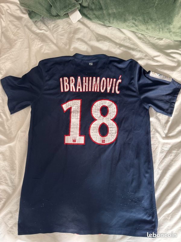 Maillot PSG vintage floqué Zlatan Ibrahimovic (2012-13