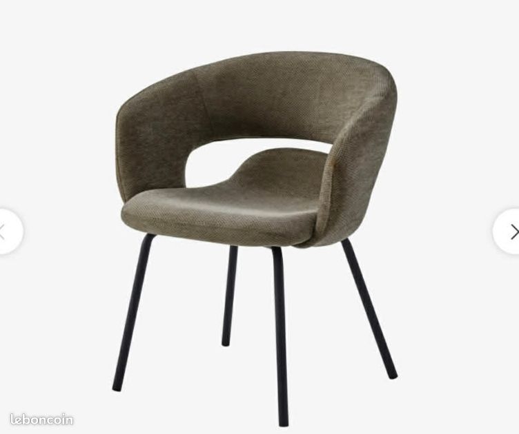 Chaise taupe (image 1)