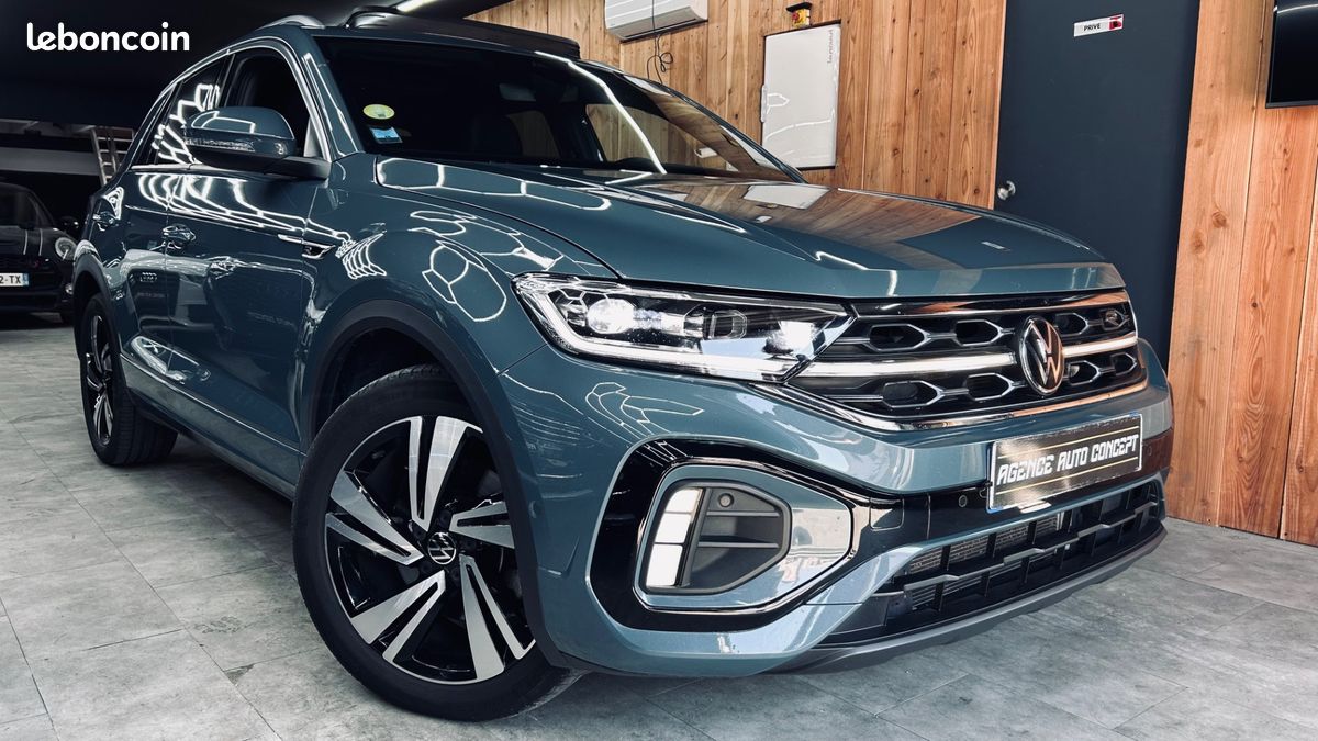 Volkswagen t-ROC 2.0 TDI 150 CH R-Line DSG+ CARPLAY+DIGITALCOCKPIT +CAMERA +ACC + GARANTIE 12 MOIS (image 3)
