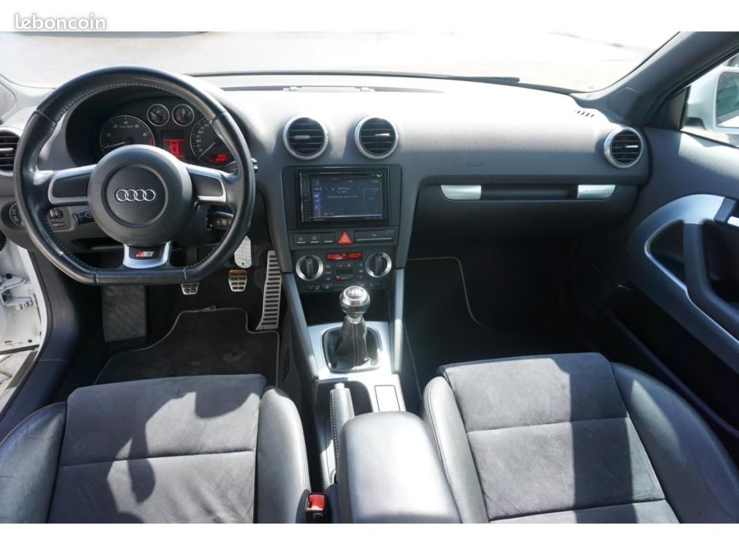 Audi S3 2.0 TFSI QUATTRO XENON 18'' GPS BOSE 265 CH 4X4 BVM - PACK SPORT TOIT OUVRANT VOLANT EN CUIR (image 5)