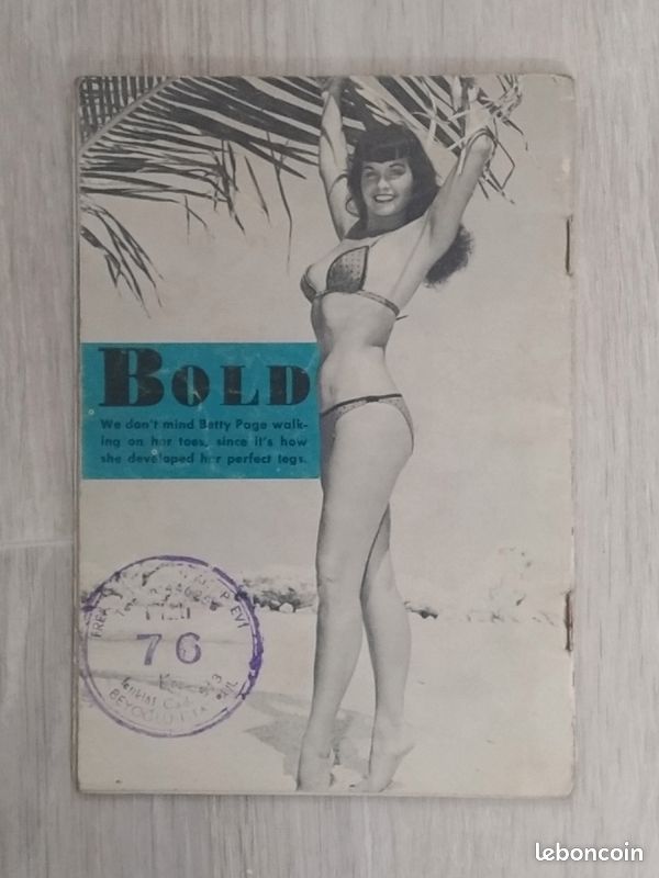 Magazine américain pour homme BOLD -May 1957 (image 3)