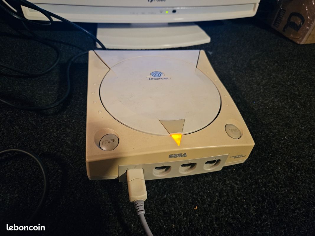Kit Console SEGA Dreamcast – Notices EUR, Très Bon état, PAL, Avec Cocomarinette