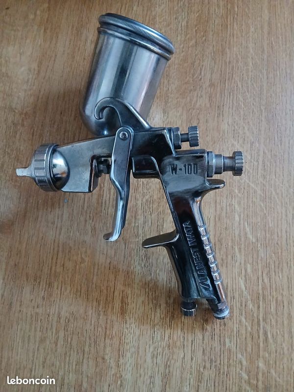 Occasion : Pistolet a peinture PAASCHE AIRBRUSH Type NO N0 , tete AU-7B