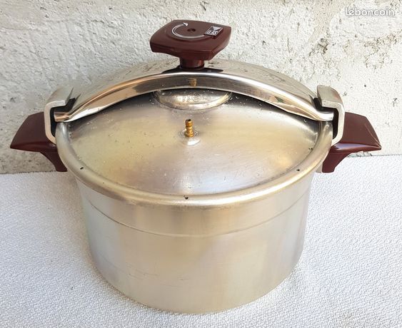 ANCIENNE COCOTTE MINUTE Aluminium SUPER COCOTTE SEB 3.5 LITRES SERIE J EUR 69,00 - DE