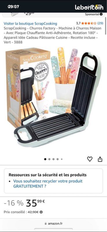 Appareil A Churros Leclercnull
