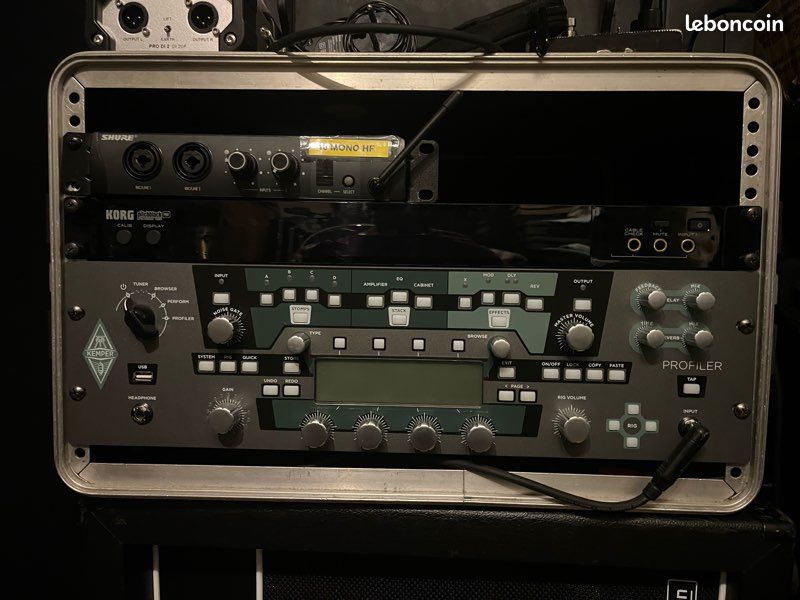 Kemper Power Rack Kemper Remote Pédale d'expression Rack 6U