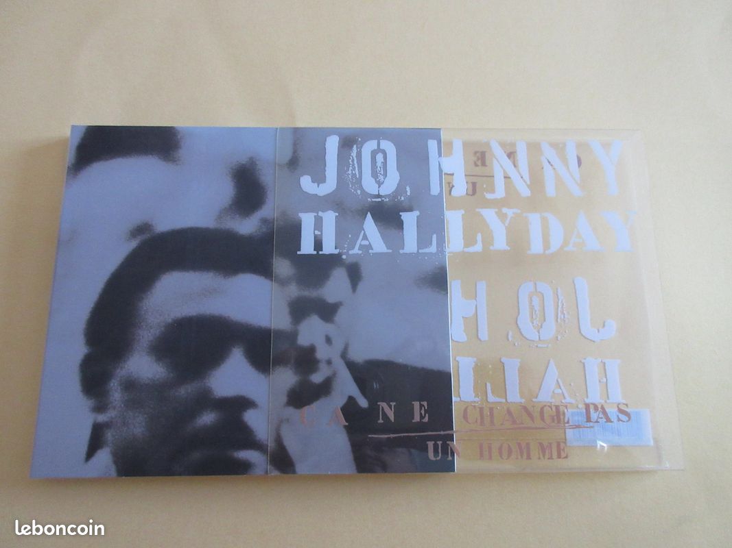 Johnny Hallyday DIGIPACK ÇA NE CHANGE PAS UN HOMME 3 VOLETS (image 3)