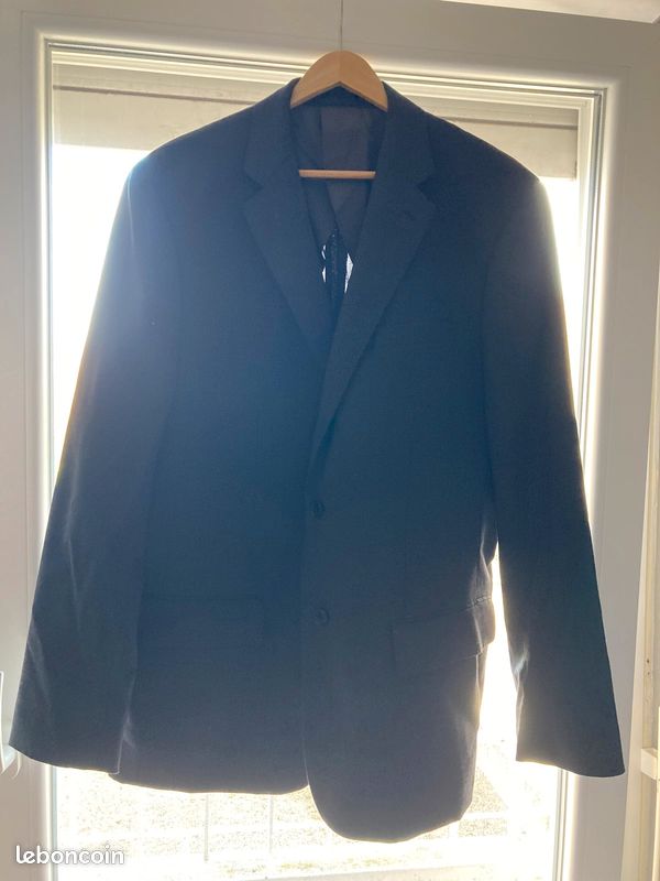 Veste Blazer homme Uniqlo (taille L, gris anthracite) (image 6)