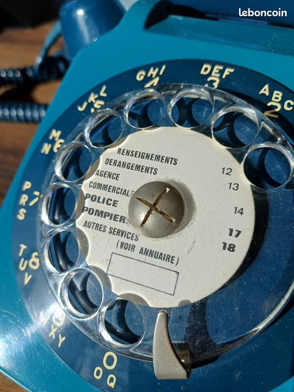 Ecouteur Téléphone Socotel S63 - Version Grise Avec Pastille Et Support - France