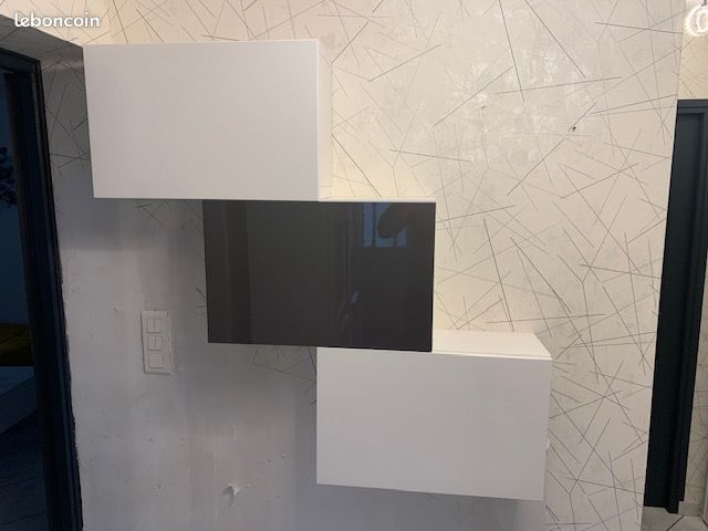 Portes meuble suspendu ikea (image 1)