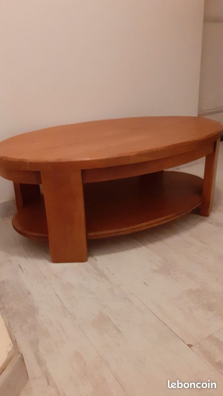 Table ovale chêne massif (image 2)