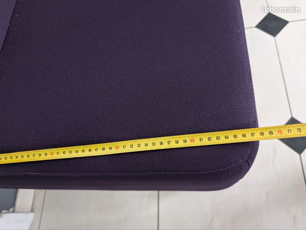 Canapé violet (image 5)