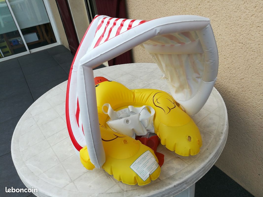 Canard gonflable bébé avec pare-soleil (image 3)