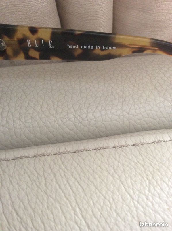 Lunettes solaires vintage marque elle (image 3)