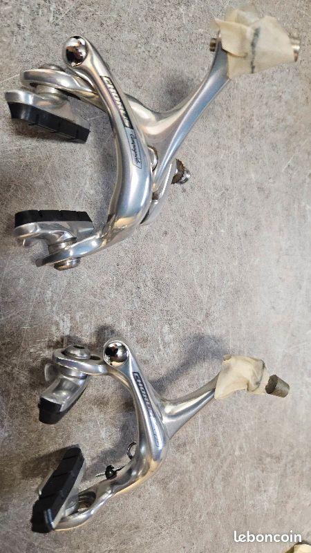 étriers Frein Campagnolo Étriers De Frein Campagnolo Chorus 10 Vitesses - Début Des Années 2000 - Argenté - Occasion Prêt à Monter Aluminium Argenté Occasion