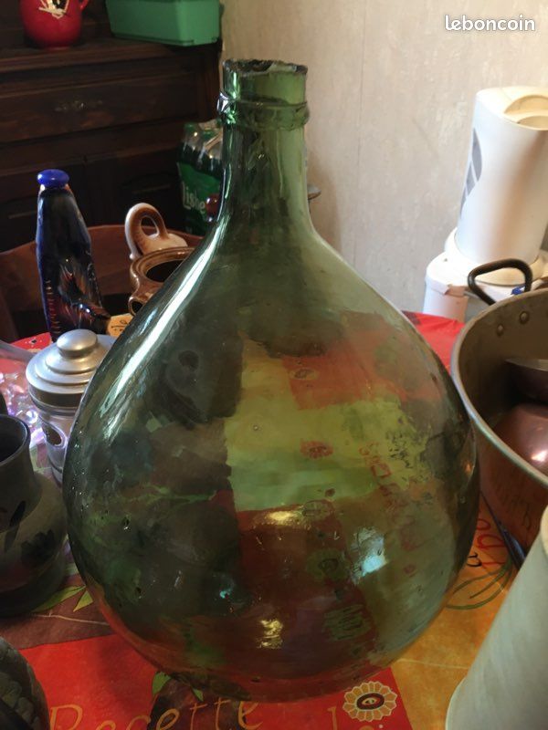 Bonbonne en osier 20 litres dames Jeanne 12litres (image 2)