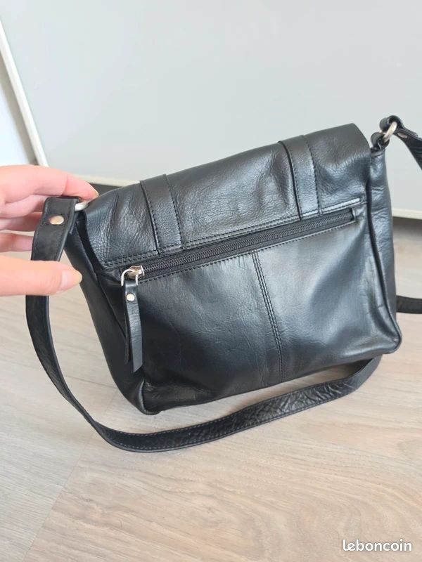 Sac à main en cuir Les fées du Bengal (image 5)