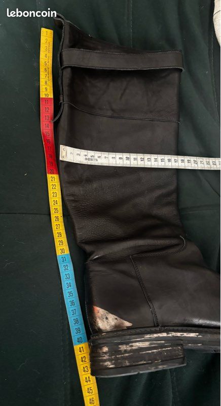 Bottes en cuir véritable Now Made in Italy (image 10)