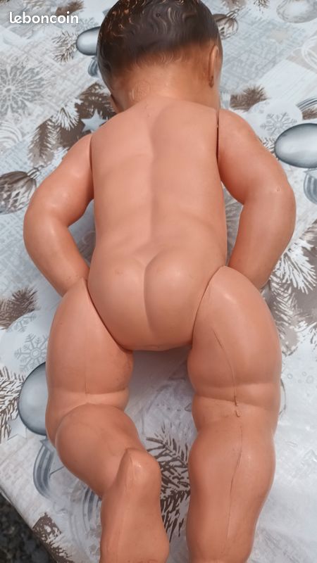 Petit Collin - Baigneur Vintage Marin « La Nounourserie
