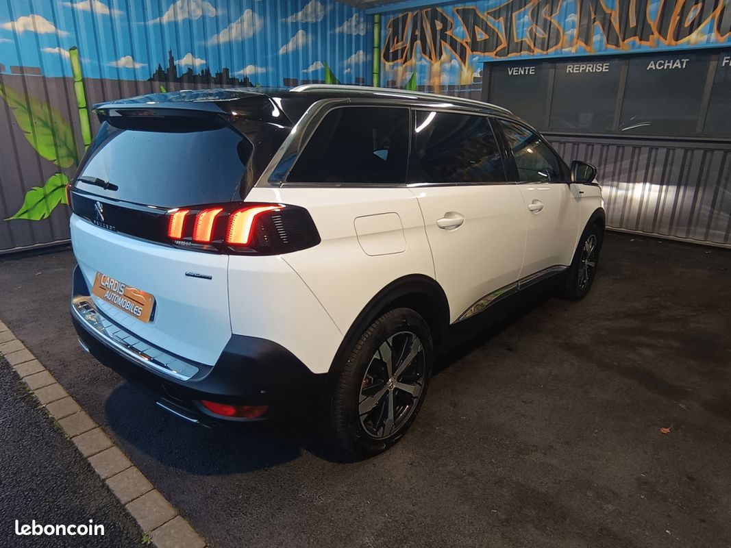 Peugeot 5008 (2) BlueHDi 130 EAT8 GT LINE / CHAINE 8 MM (image 8)
