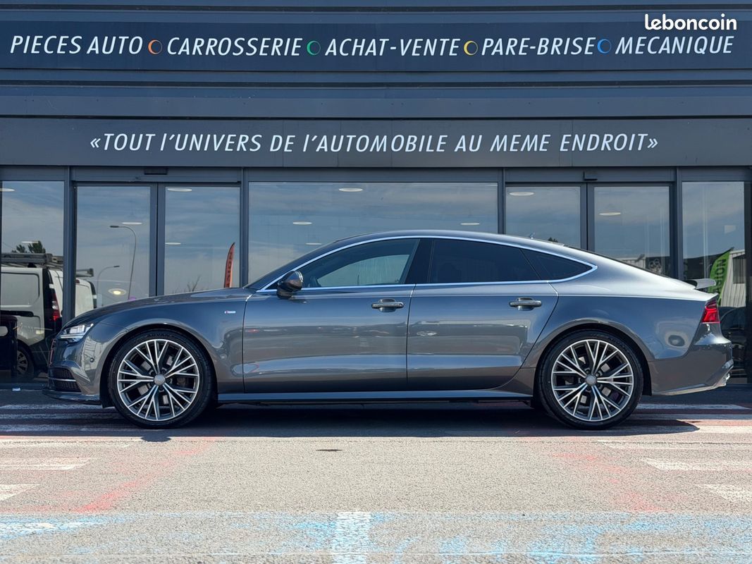 AUDI A7 SPORTBACK V6 3.0 TDI 272ch S tronic 7 Quattro S line CAMÉRA DE RECUL ATTELAGE COCKPIT GPS GARANTIE 12 MOIS EU (image 6)