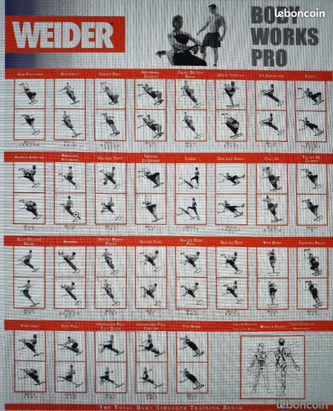 Appareil de musculation Weider Bodyworks Pro (image 3)