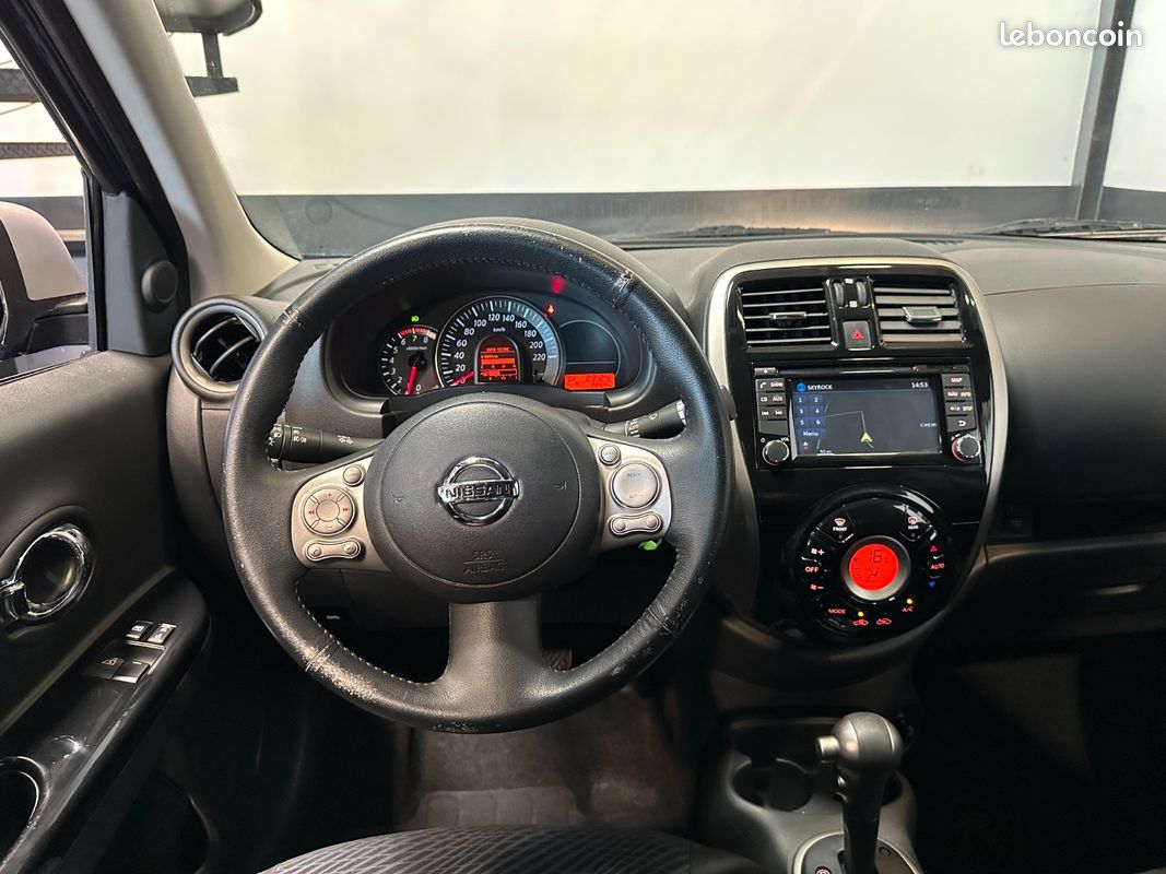NISSAN MICRA DIG-S 98 CVT - BOITE AUTOMATIQUE - ecran tactile - clim - radar de recul - usb - bluetooth (image 9)