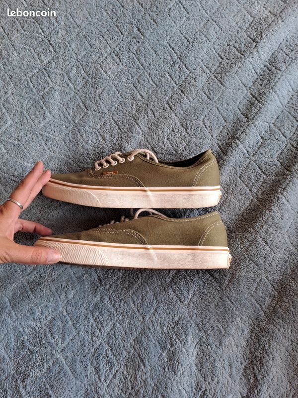 Baskets Vans Authentic vert kaki – Pointure 40 (image 6)