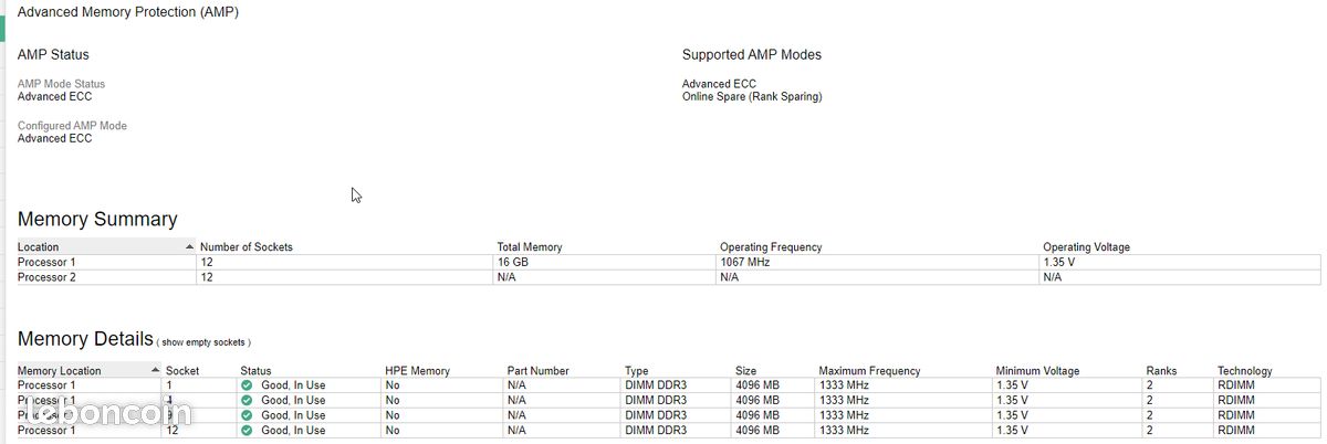 Serveur HP ProLiant ML350p Gen8 (image 8)