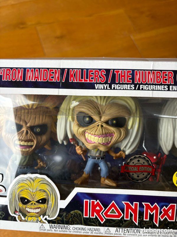 Funko Pop Iron Maiden Ltd Chase Edition Stranger In A Strange Land