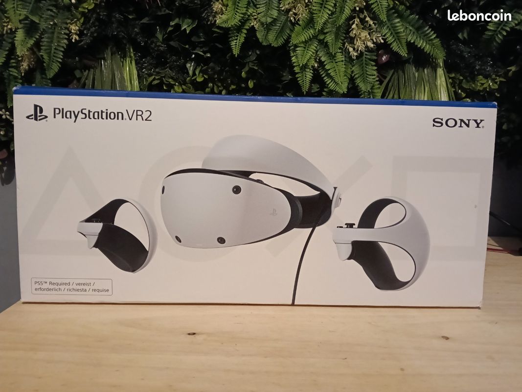 Casque VR2 Sony PlayStation VR2 PS5 + manettes – Très bon état (image 1)