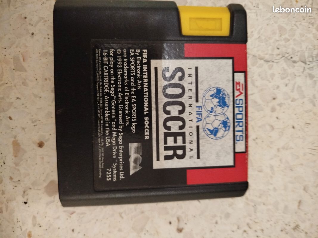 Jeu vidéo Soccer Sega Mega Drive FIFA internacional (image 1)