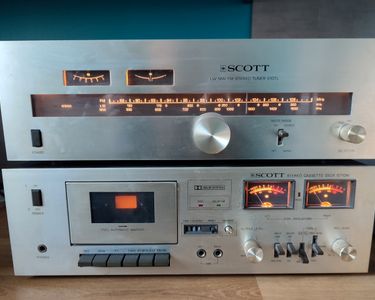 Lecteur de cassette stéréo HH SCOTT 675DM à 2 têtes, modèle vintage de – TechnoGold Audio & Vintage