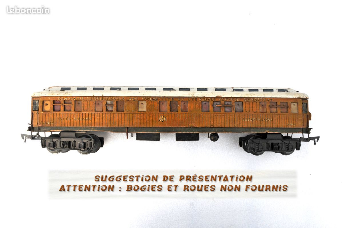 Wagon voyageur AS échelle 0 Style Hornby Jep - FR