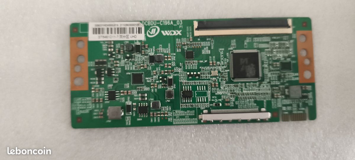 CARTE PRINCIPALE T.MS6586.U703 POUR TV LED 40 SHARP 40AJ2I, ECRAN