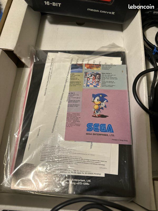 Console pack sega megadrive 2 - pack mega game 2 - B62 (image 6)