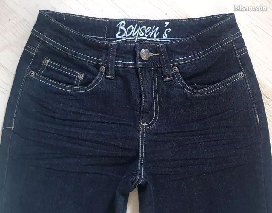 Beau pantalon jeans marque Boysen's taille 36 (image 2)